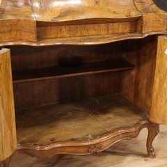 Venetian trumeau wood mirrors furniture sideboard 20th century writing cabinet