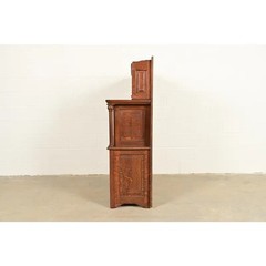 Arts & Crafts Oak Tambour Dental Cabinet by American Cabinet Co., Circa 1900