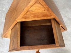 Mid Century MCM Small Triangular Cabinet