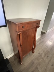 vintage sheet music / record cabinet 24x20x34in