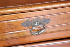 Hand-Made Walnut French Provincial Auffray or Don Ruseau Jelly Cupboard