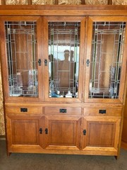 Stickley Classics Collection Inlaid Mahogany China Cabinet
