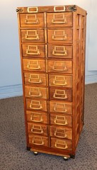 Vintage Remington Rand Guardsman Catalog Cabinet