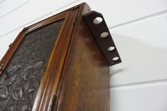 Antique wooden wall cabinet hanging cabinet vintage