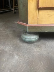 Antique Scandinavian Painted Pine Cupboard