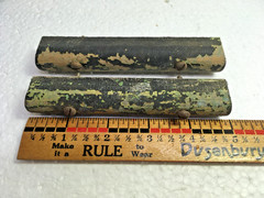 2 Antique Original Sellers Hoosier Wood Cabinet Handles 5″ with Original Screws