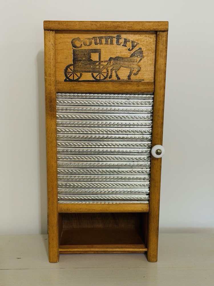 Vintage Columbus Washboard Company Cottagecore Cabinet Cupboard Columbus Ohio