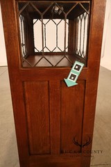 Stickley Mission Collection Roycroft Oak Chafing Cabinet