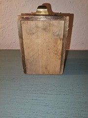 Antique 1920’s Apothecary Wood Drawer W/Brass Pull And Label Plate-Very Good