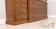 68209: HENREDON Rittenhouse Square Mahogany Breakfront China Cabinet