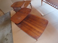 Lane Furniture Mid-Century Surfboard Table Set