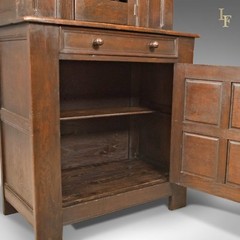 Antique Court Cupboard, Edwardian Elizabethan Taste c.1910