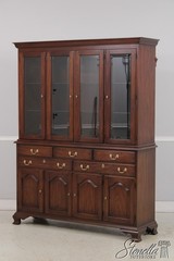 74043: HENKEL HARRIS Mahogany 4 Door China Cabinet