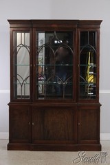 72963: STICKLEY 3 Door Mahogany China Cabinet