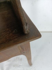Antique 19th Century Cabinet Side Table hallway Barn Farmhouse Style Wood