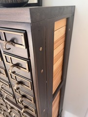 SALE Vintage One-of-a-Kind 200-Drawer Library Card Catalog Cabinet Library