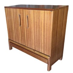 Mid-century 6057 Server Mahogany Sideboard Cabinet, John Keal for Brown Saltman