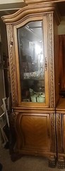 French Style Entertainment Center 2 Beveled China Cabinets