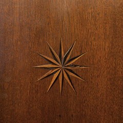Antique Corner Cabinet, English, Georgian, Oak, Hanging, Cupboard, Circa 1780