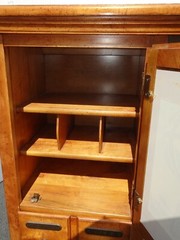 Vintage French Country Storage Cabinet ~ 4 Drawers & Cabinet w Shelves