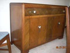 Kroehler, Serving/Dining Room Hutch, Mid-Century, Walnut & Rosewood