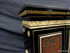 Impressive french credenza Louis IV in marquetry Boulle 19th Napoléon III period