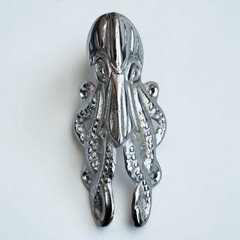 4X 3.93″ Inches Solid Brass Corner Protector Octopus Brass Skiffers