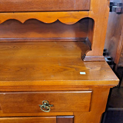 CHESTNUT COUNTRY VICTORIAN DUTCH CUPBOARD