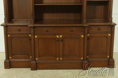F33178: Mahogany Custom Made Pool Rack Bookcase Cabinet