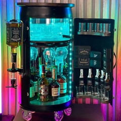Whisky Barrel Scotch Reclaimed Cask Drinks Cabinet bourbon Barrel Mini-Bar