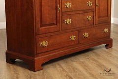 Stickley Chippendale Style Cherry China Cabinet