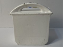 Dutch Delft Koffie Spice Cabinet Labeled Drawer Antique Replacement White/Blue