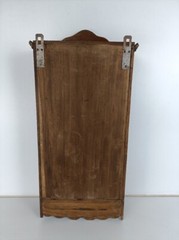 Antique Medicine Apothecary Cabinet Beveled glass Wall hanging Bathroom Shaving