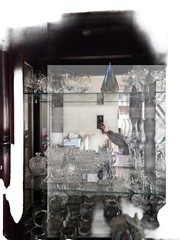 china cabinet and princess house crystal set’s