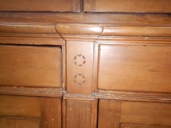 Antique Eastern Shore MD Sussex Co. DE Corner Cupboard Cabinet