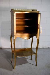 Mid Century French Louis Style Gilded Ormolu Chest
