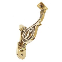 2Pcs 7″ Stair Rail Bracket Antique Victorian Hand Rail Bracket Adjustable
