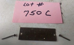 Vintage Original Wilson Kitchen Cabinet Label Hoosier Cabinet Lot # 750 C