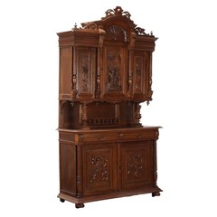 Antique Cupboard Neo-Renaissance Style Oak France XIX Century Original