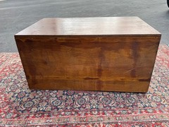 Antique Oak Wood File Cabinet Drawer Arts & Crafts Mission 27x17x13 44lbs