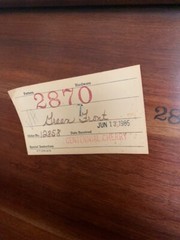 Henkel Harris Full Bedroom Suite 1985 Cherry – valued over $8,000 – SAVE