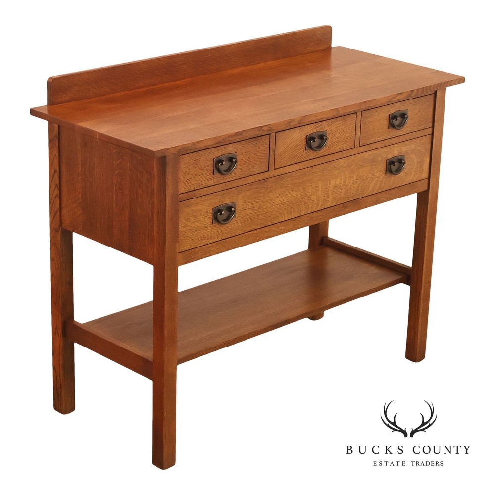 Stickley Mission Collection Oak Buffet Server