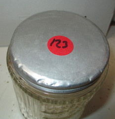 Hoosier Cabinet Original Tea Jar Lot #123