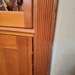 China Cabinet Corner Style Gregg & Son USA 88″ Tall Local Pickup