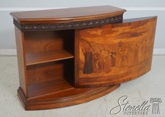 L69443: FRANCISCO MOLON Italian Inlaid Walnut Credenza Cabinet