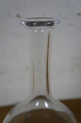 Vintage Baccarat France Clear Crystal Wine Whiskey Liquor Decanter Bottle 13″