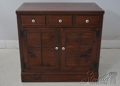 F68860: Pair Of ETHAN ALLEN Pine Old Tavern Cabinets