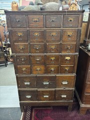 Yawman + Erbe MFG Co.26 Drawer Stackable Multi Drawer Card Cabinet
