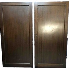 Antique Mahogany Cabinet Doors from an old Church