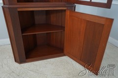 62351: BARTLEY Henry Ford Collection Mahogany Corner Cabinet